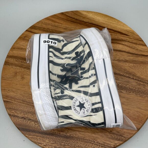 Converse Chuck Taylor All Star Lift Shoes Womens 6.5 Zebra Casual Comfort Skate - Picture 9 of 9